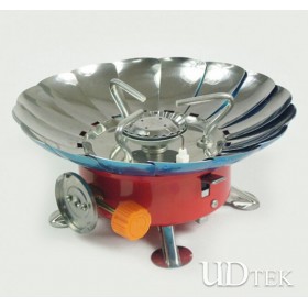  Outdoor camping windproof portable Furnace Aluminum Magnesium alloy gas burner UD16083